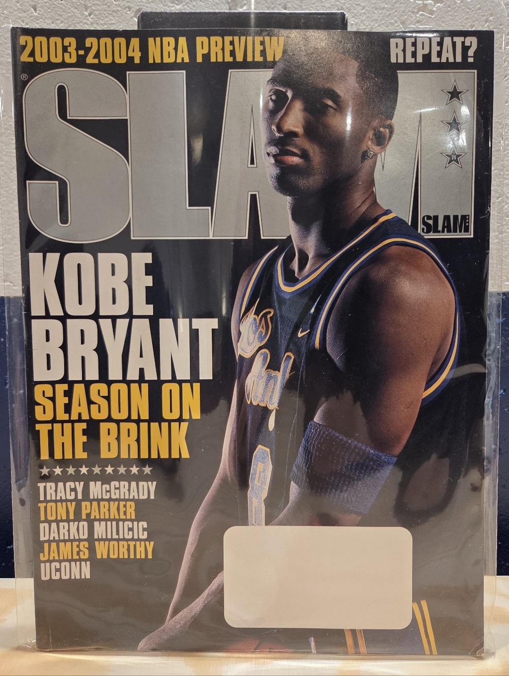 SLAM Magazine - October 2003 Kobe Bryant Cover - Issue #73